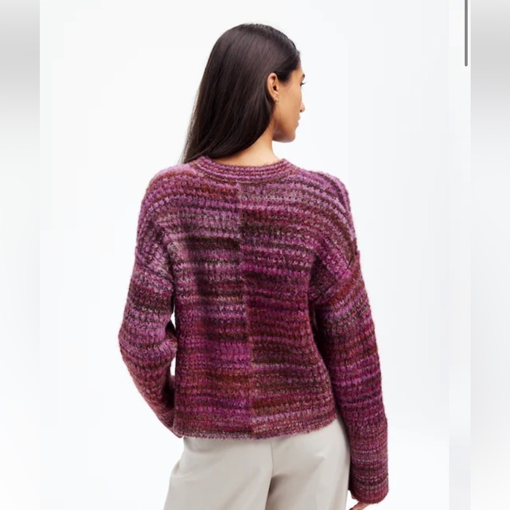 Madewell // NWOT Space-Dyed Crewneck Sweater - Picture 4 of 7
